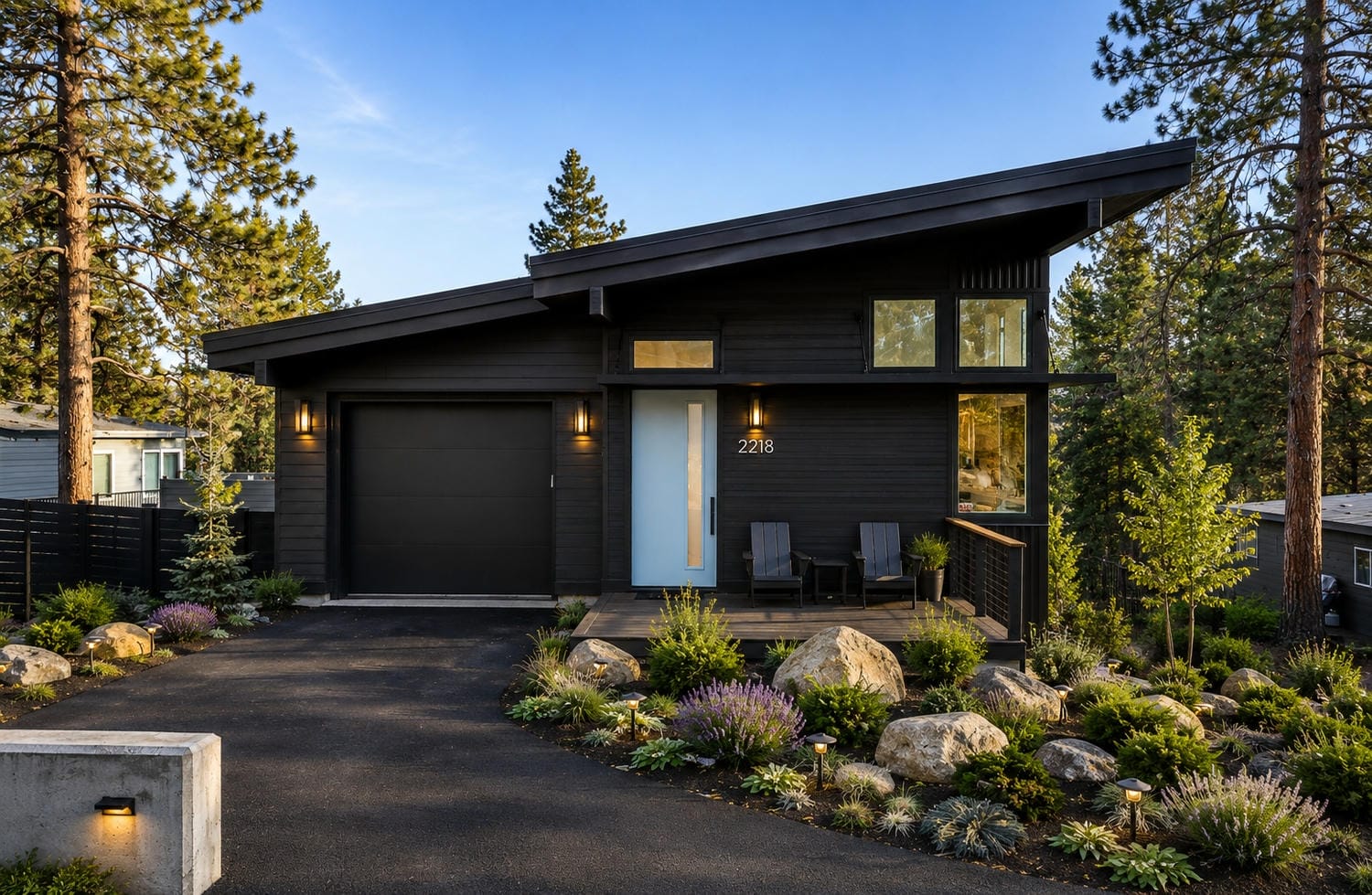 1- Panama Street House Primary Photo_compressed Smith Rock custom home and shop, Jason Schreiber Design